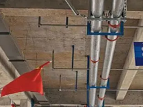 蓬江管廊支架的安装方法